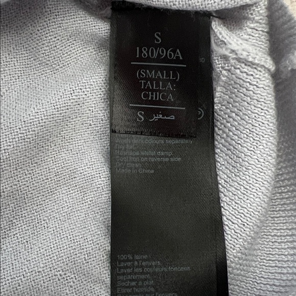 All Saints Merino Wool Sweater in Soft Gray - Picture 4 of 7